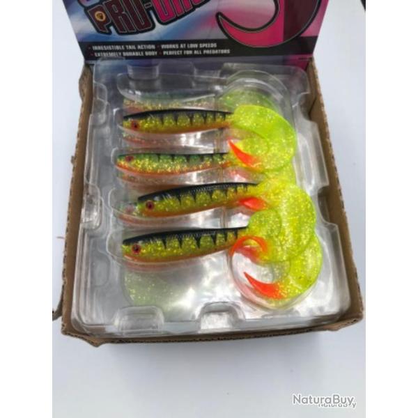 Leurre souple de p�che ultra UV pro-grub Fox rage perch 12cm