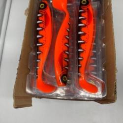 Leurre souple de pêche pro shad Fox rage red wake 18cm