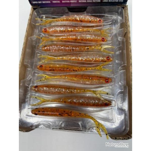 Leurre souple de p�che slick finesse Fox rage tinsel oil 9cm