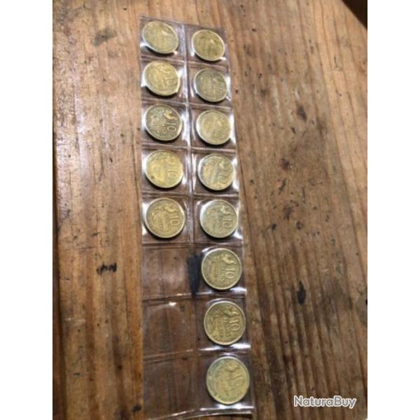 s�rie compl�te de 10 francs Georges Giraud, 1950 � 1958