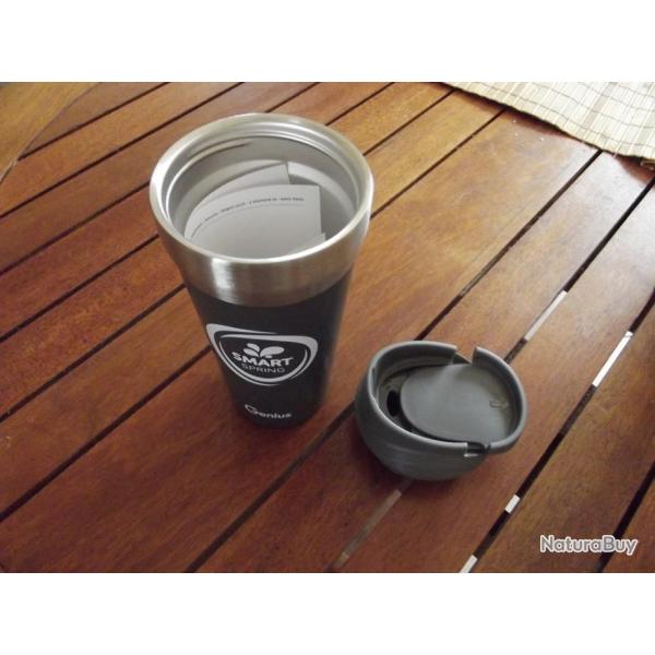 BRADEE - Gobelet/Gourde isotherme avec ventouse anti renversement 420ml NEUVE