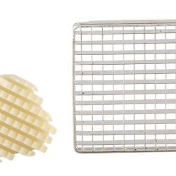 KIT POUSSOIR & COUTEAU ETAME POUR COUPE FRITE 20 x 20 mm