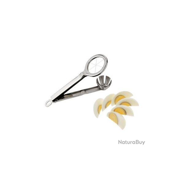 COUPE OEUF 6 QUARTIERS INOX