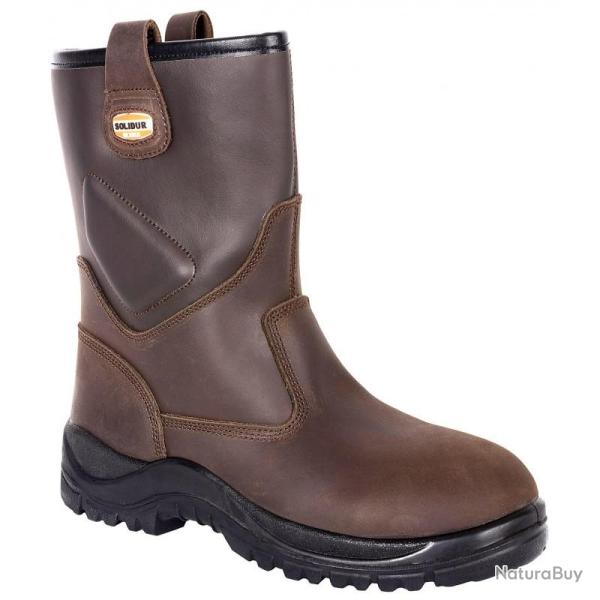 Bottes de travail imperm�ables isol�es froid chaleur SOLIDUR ICY
