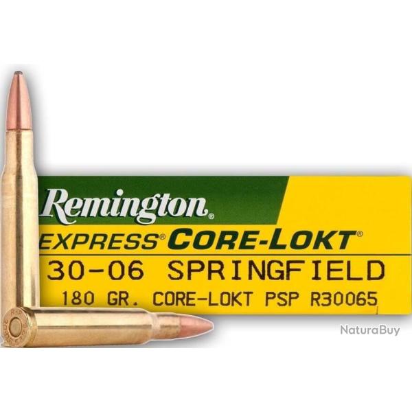 REMINGTON 30-06 180GR PSP 180GR 3 boites
