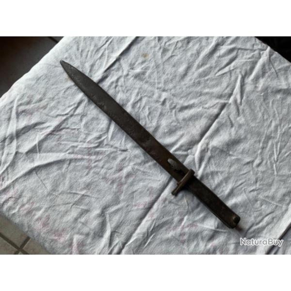 Ba�onnette allemande ersatz avec son fourreau, pas de prix de r�serve