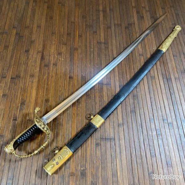 SUPERBE SABRE  D'OFFICIER SUP�RIEUR DE LA MARINE CONTRE AMIRAL KLINGENTHAL