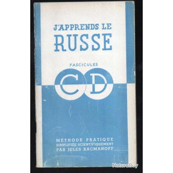 j'apprends le russe fascicule c-d, le russe simplifi par jules racmanoff