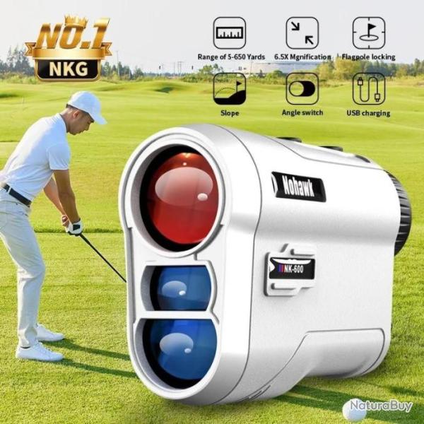 NOHAWK TELEMETRE NK600 GOLF 600M BLANC LIVRAISON GRATUITE !!!