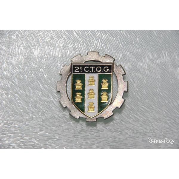 INSIGNE GUERRE INDOCHINE : 2 COMPAGNIE TRANSPORT QUARTIER GENERAL  --- D.O.M ------------
