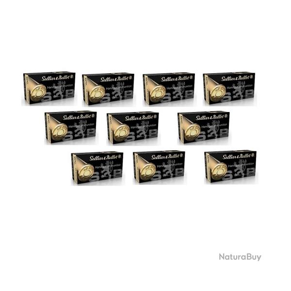 Munitions SELLIER & BELLOT cal.38 sp�cial wadcutter par 500