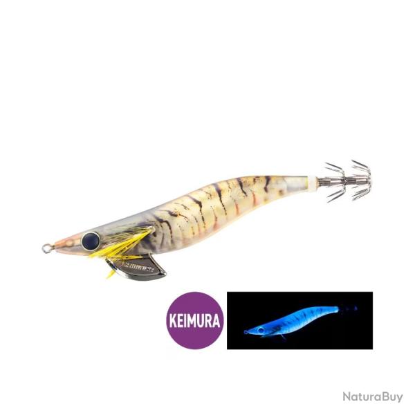 Turlutte Shimano Sephia Clinch Shrimp Series Flash Boost 2.5 10g 10g 001 - Keimura Prawn