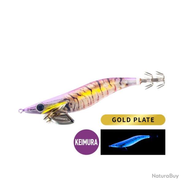 Turlutte Shimano Sephia Clinch Shrimp Series Flash Boost 2.5 10g 10g 004 - Purple Prawn K