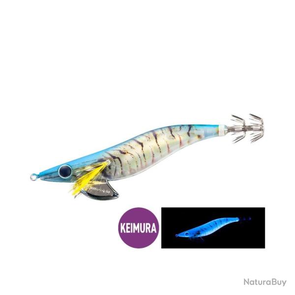 Turlutte Shimano Sephia Clinch Shrimp Series Flash Boost 2.5 10g 10g 005 - Blue Prawn K