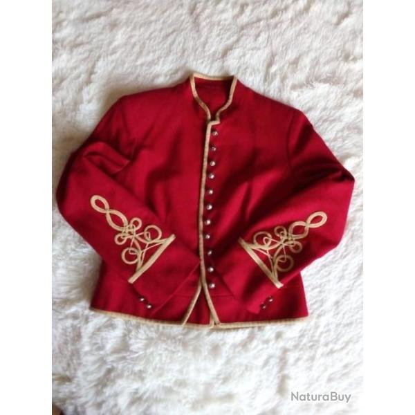 SPENCER FEMME DE C�R�MONIE MILITAIRE ESPAGNOL  ALAMO 1840 western