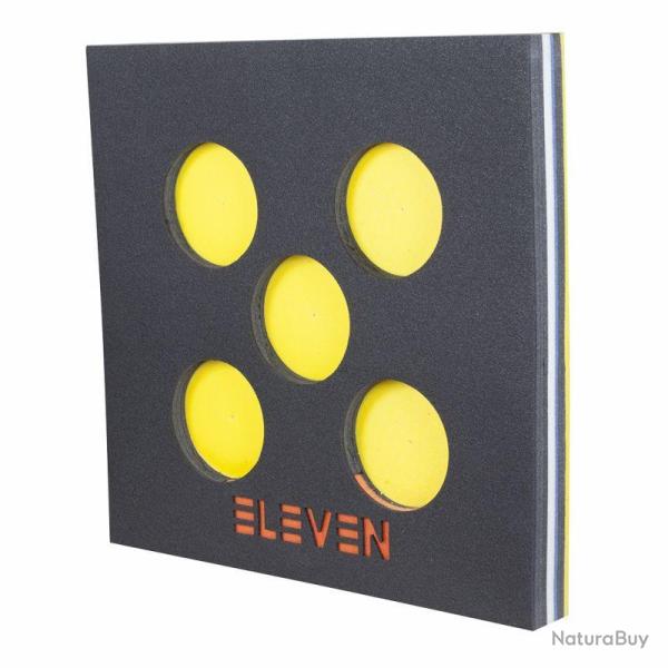 ELEVEN - Cible Mousse 60x60x7cm-5 Centres