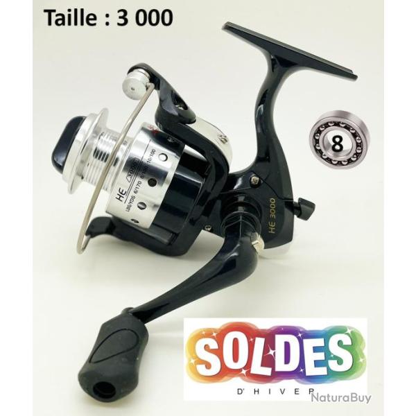 Moulinet Carnassier / Truite HE 3 000 - 8 roulements