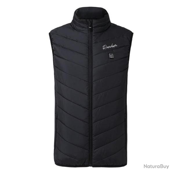 Gilet chauffant Random Warmer BBC + Batterie suppl�mentaire Noir