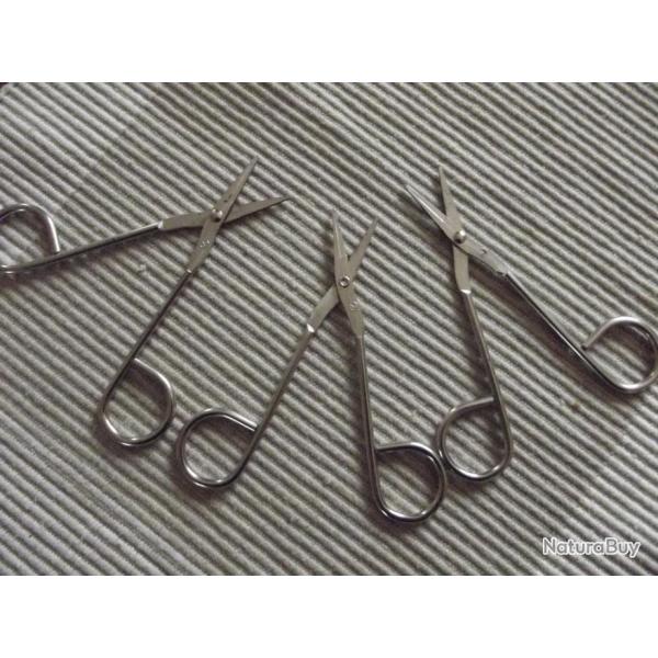 BRADE - Lot de 3 petits ciseaux longueur 11 cm lame de 2.5 cm