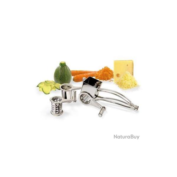 MOULIN RAPE INOX 3 TAMBOURS