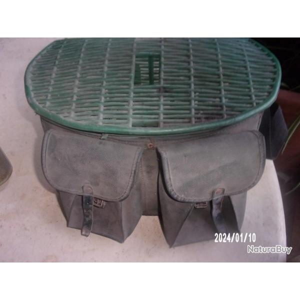 panier de peche avec accessoires tortue