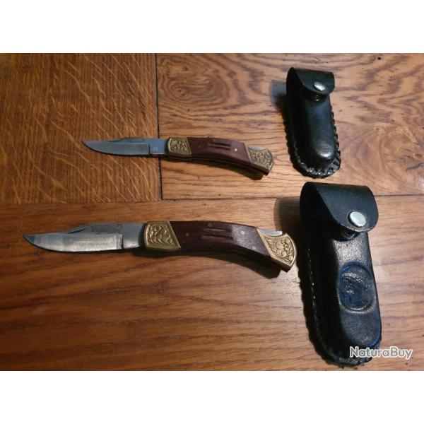 2 couteaux moyen et petit