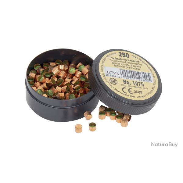 RWS - Amorces Poudre Noire Cannel�es 1075 (x250)