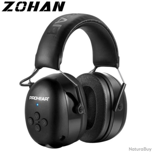 Casque Electronique Bluetooth 5.0, Prot�ge-oreilles ZOHAN R�duction du bruit