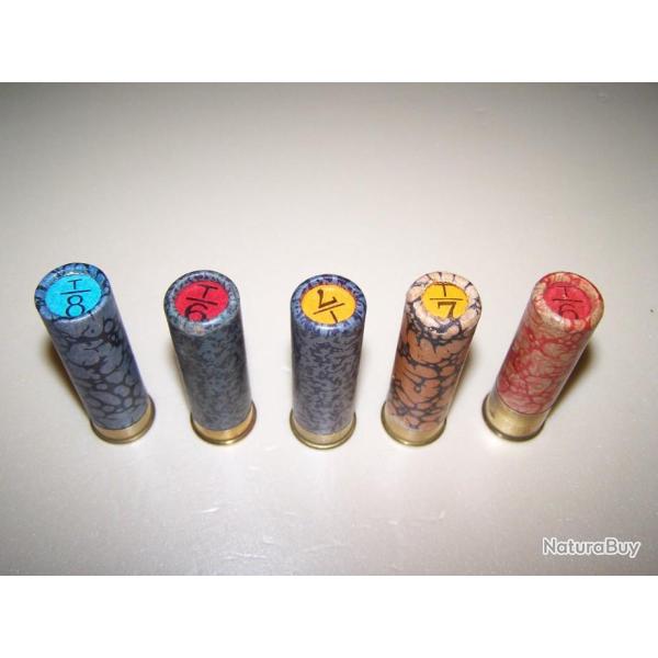 9 cartouches manufrance cal 16
