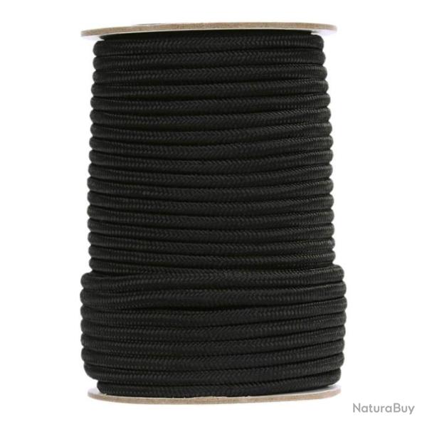 Corde utilitaire en rouleau 7 mm x 60 m noir | Fosco (0001 1147)