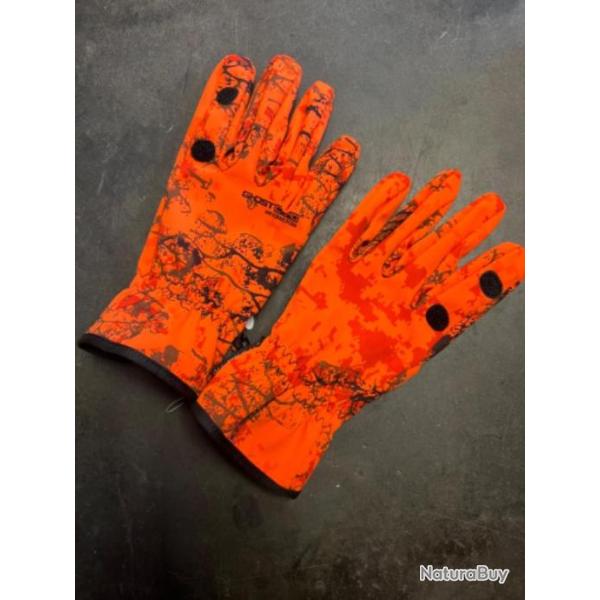 Ligne Verney-Carron Gants de Chasse Prohunt Ghost Camo Snake Blaze Homme