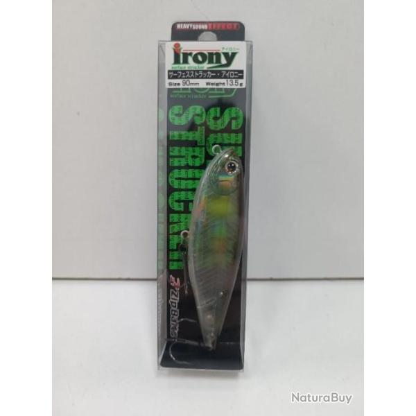 !! ZIP BAITS IRONY 90mm 13.5g coloris : 298 !!