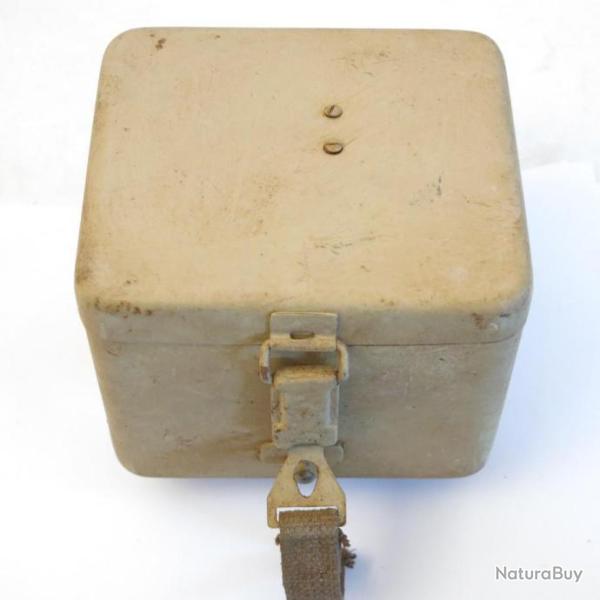 Boite de transport de la lunette pour Mortier 8 cm WH sable ref bo158