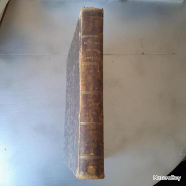 Elementary and minor operations - Trait lmentaire de chirurgie et de mdecine opratoires