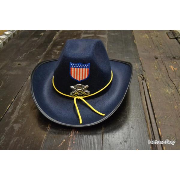 Chapeau Nordiste Union pour costume / d�guisement. D�co western farwest country cowboy
