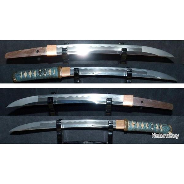 wakizashi tanto japon antique p�riode edo enti�rement d origine authentique superbe pi�ce