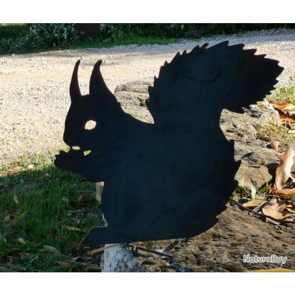 Silhouette m�tallique �cureuil