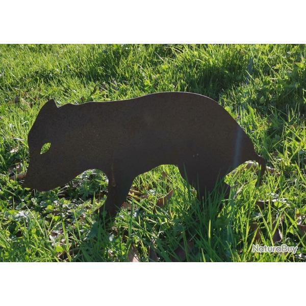 Silhouette m�tallique Marcassin bas