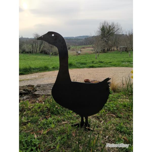 Silhouette m�tallique Oie