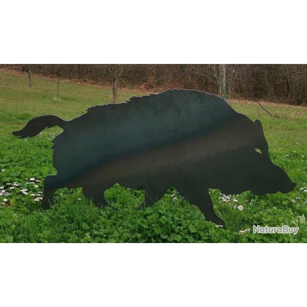 Silhouette m�tallique Sanglier