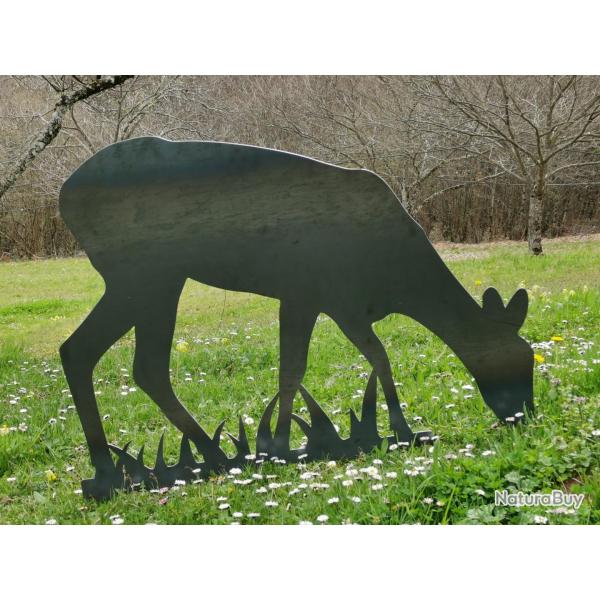 Silhouette m�tallique Chevrette