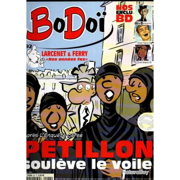 bo doi revue bd 92-93 nouvelles de la bande dessine bo do