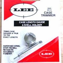 Jauge de longueur pour raccourcisseur Lee 90113 .222 Rem