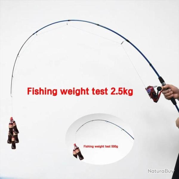 Canne Pche Baitcasting 1.80 m Idal Voyage Carbone Mini Pole Ultralgre 4 Sections Transport Facil