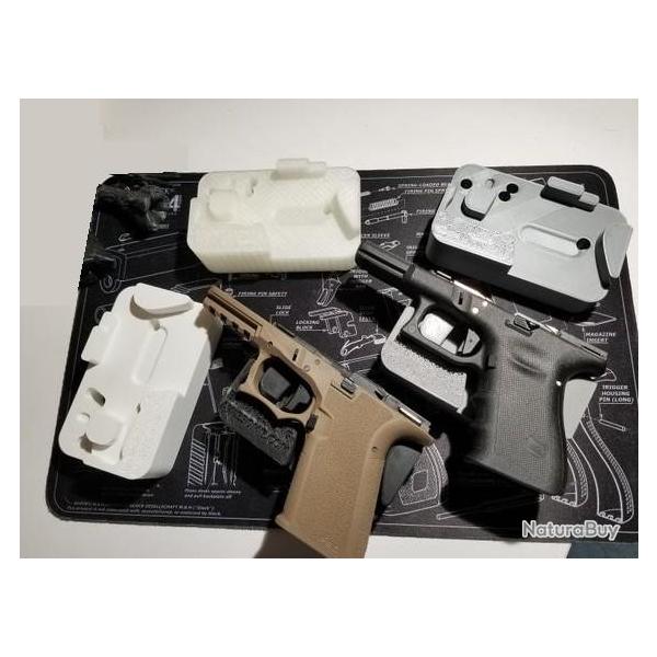 Bloc outil aide au d�montage pour carcasse de Glock 17