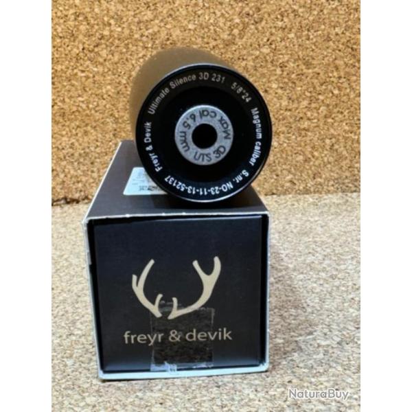 Mod�rateur de son Freyr & Devik Ultimate Silence 3D 231, cal 6.5mm , M5/8"24 , stock !!!
