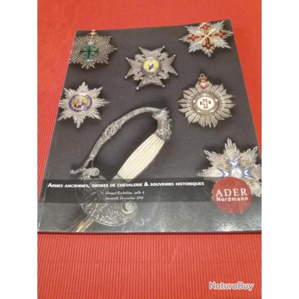 SUPERBE - CATALOGUE  DE VENTE - ADER -OCTOBRE 2008-ARMES ANCIENNE-