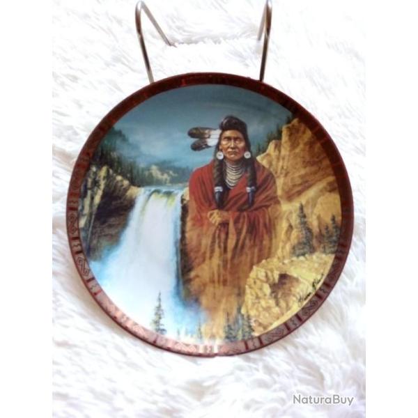 ASSIETTE M�DAILLE FRANKLIN CHEF JOSEPH western indien