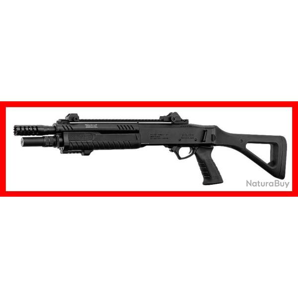 REPLIQUE FUSIL A POMPE FABARM STF12 COMPACT NOIR GAZ