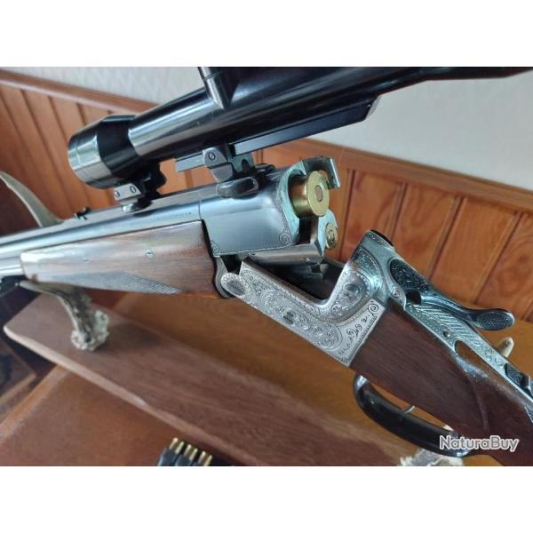 Mixtes Krieghoff 16x70 7.65 r avec sa lunette zeiss